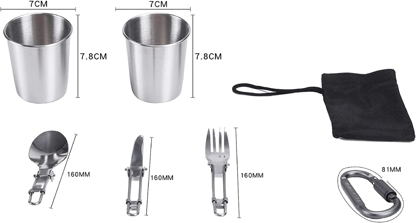 Outdoor camping cookware Set 