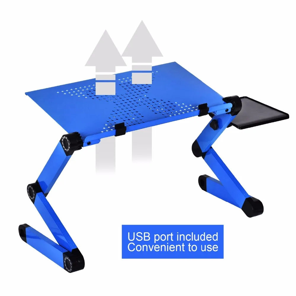 Adjustable and Portable Aluminum Laptop Stand 