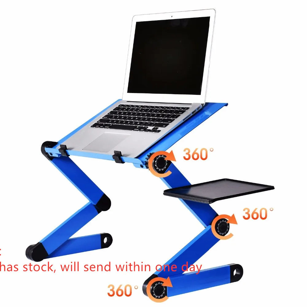 Adjustable and Portable Aluminum Laptop Stand 